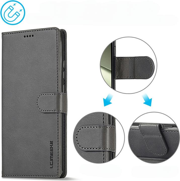 Actual product image LC.Imeeke Xiaomi 14T - Leather Case Cover (Xiaomi 14T)