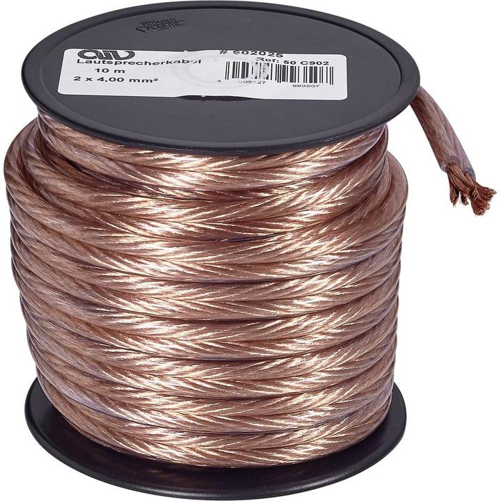 Produktbild AIV Lautsprecherkabel Extra Quality, abgepackt (10 m, 2.50 mm²)