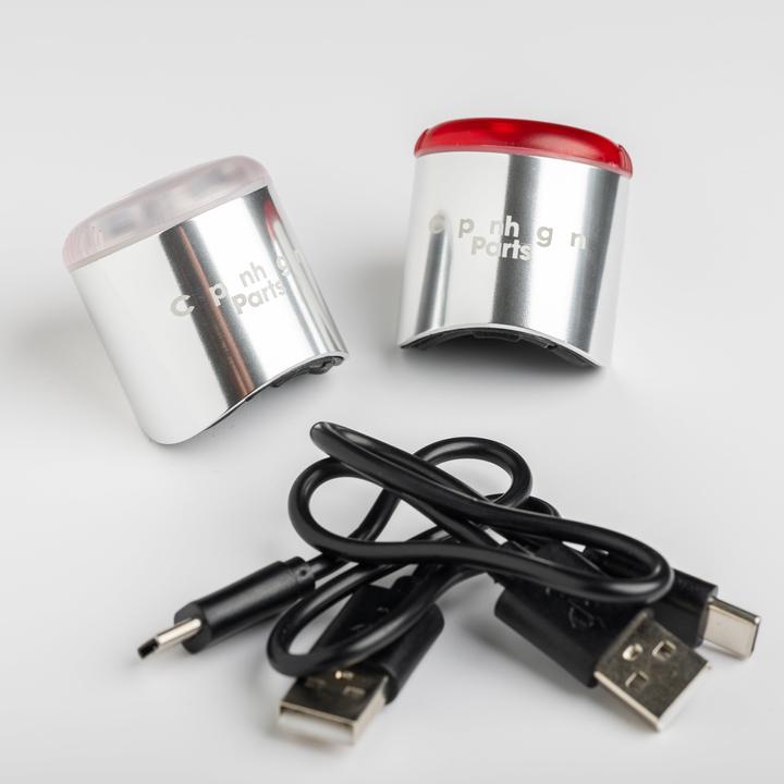 Produktbild MAY Magnetische Fahrradlichter 2.0 (Set) (50 lm, 30 lm)
