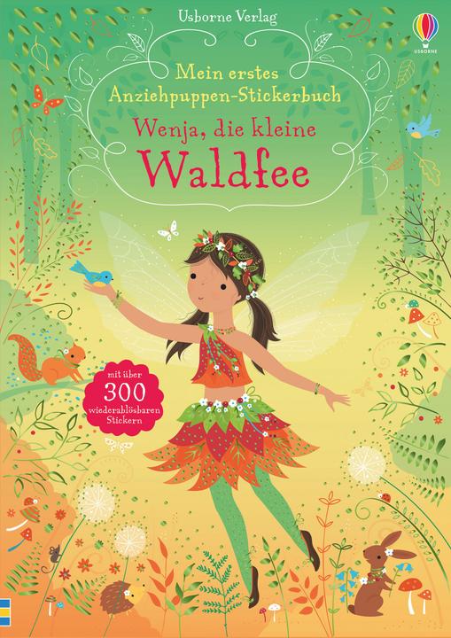 Immagine prodotto Il mio primo libro di adesivi per bambole da vestire: Wenja, la piccola fata della foresta