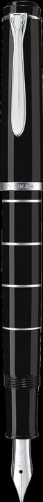 Actual product image Pelikan M215 Fountain Pen Black/Rings M Case (Rings, Black, 1 x)