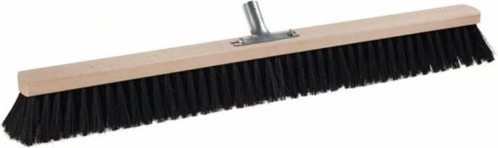 Actual product image Sorex Hall broom horsehair length 800 mm with metal handle holder flat wood (1 pcs.)