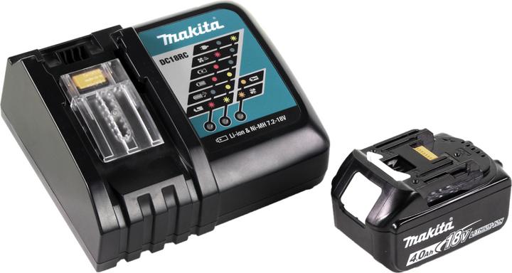 Image du produit Makita DHR 242 RM1J Marteau perforateur sans fil 18V 2,0J SDS-plus Brushless + 1x batterie 4,0Ah + (Fonctionnement sur batterie)