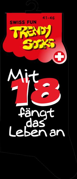 Produktbild Trendcompany Socken 18. Geburtstag (41 - 46)