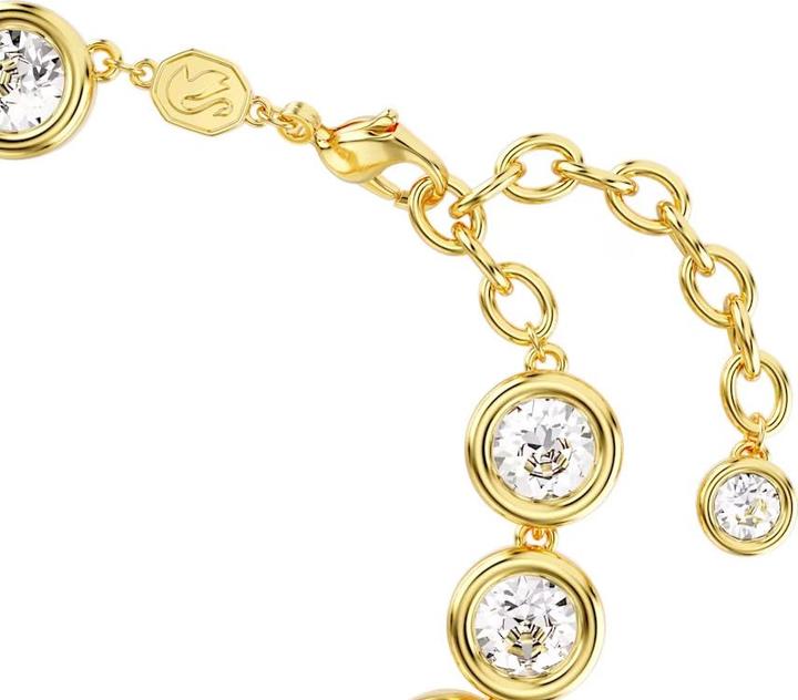 Produktbild Swarovski Imber Armband Rundschliff Weiss Gold (20 cm, Swarovski Metall)
