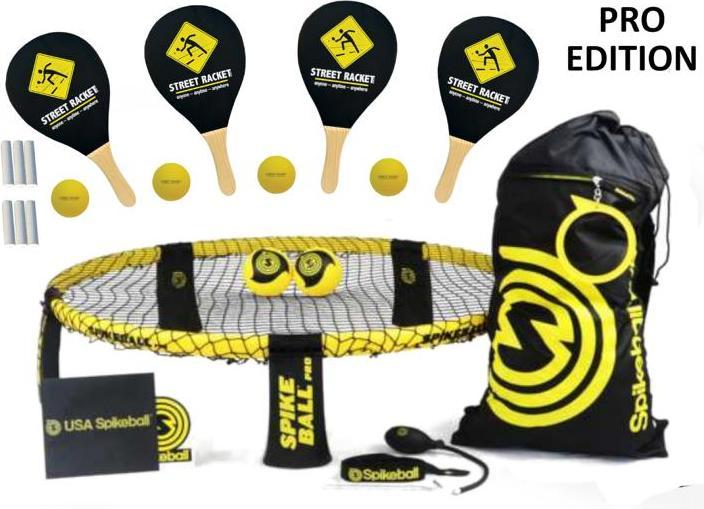 IQ Sport Spikeball Pro Set meets Street Racket Set