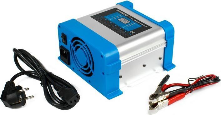 Produktbild Digital AZO Digitales 12V-Netzladegerät für BC-20 PRO 20A-Batterien (230V/12V) LCD 7-stufige Ladung (12V, 20 A)