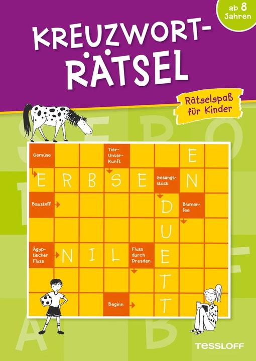 Produktbild Tessloff Kreuzworträtsel: Rätselspass für Kinder (grün) (Deutsch, Marion Meister, IngeGürtzig, 2008)