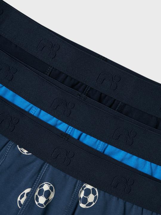 Actual product image Name it Nkmboxer 3p Dark Denim Football Noos (116, pack of 3)