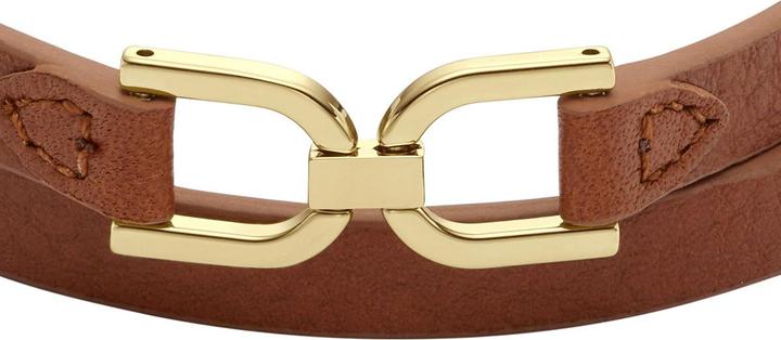 Produktbild Fossil Heritage Armband (41 cm, Edelstahl, Leder)