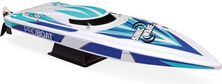 Produktbild ProBoat Sonicwake V2 36" Self-Righting Rennboot Brushless Deep-V RTR Weiss/Blau
