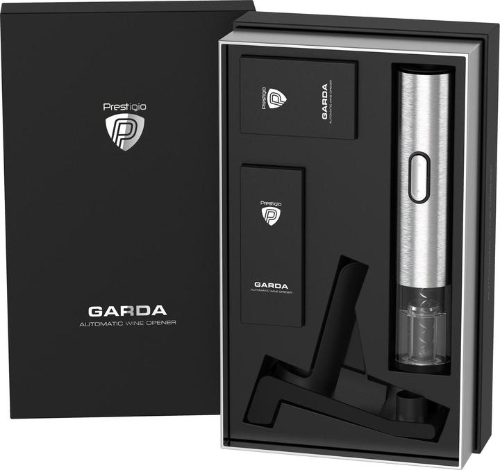 Image du produit Prestigio Bolsena ouvreur de vin électrique matt black retail (Tire-bouchon électrique)