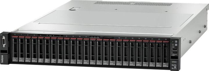 Actual product image Lenovo ISG SR650 Xeon Silver 4215R 8C Cache/130W 2Rx4 RDIMM O/B 940 (Intel Xeon Silver 4215R, 32 GB, Rack Server)