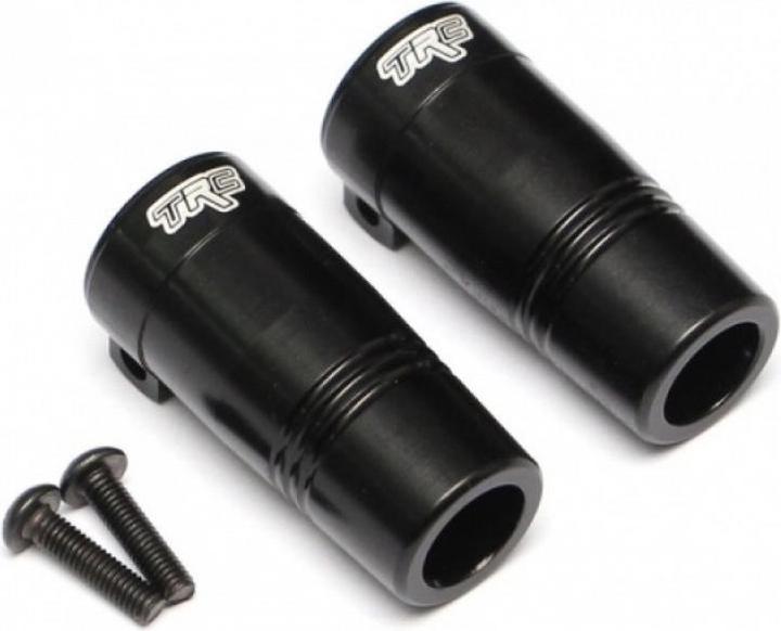 Produktbild Team Raffee Aluminum Rear Lockout Black 2pcs. for Axial SCX10 II