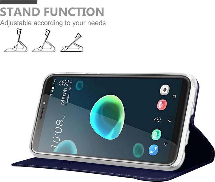 Image du produit Cadorabo Book Classy Style Cover (HTC Desire 12+)