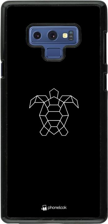 Produktbild PhoneLook Hülle Turtles lines on black (Samsung Galaxy Note 9)
