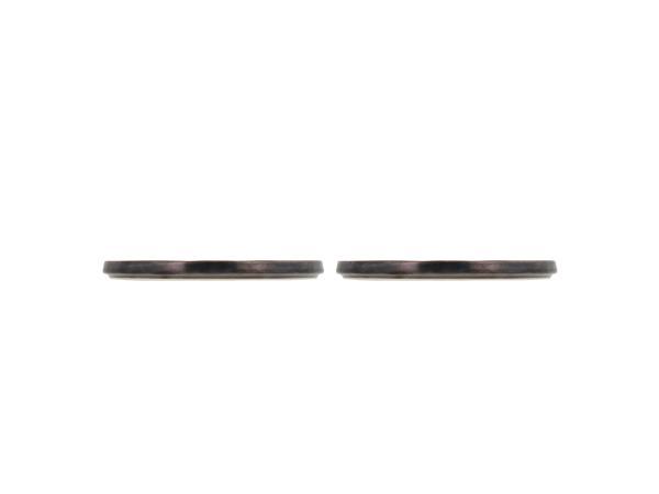 Produktbild Villa Collection Speiseteller Fjord Ø 20.5 cm, 2 Stück, Schwarz (2 x, 20.50 cm)