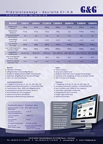 Immagine prodotto G&G E6000Y Präzisionswaage