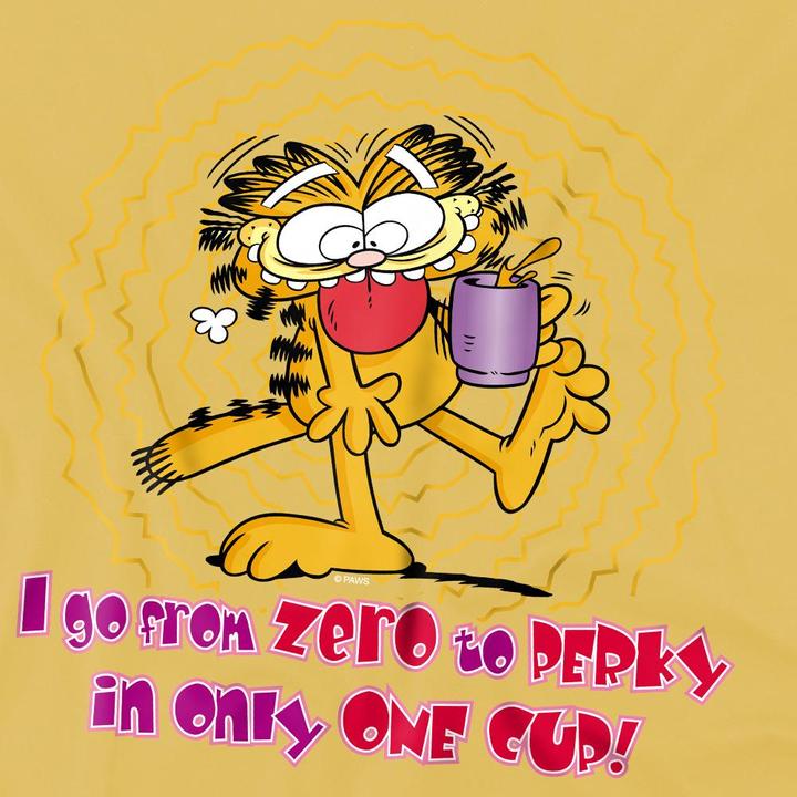 Produktbild Garfield From Zero To Perky TShirt (XL)