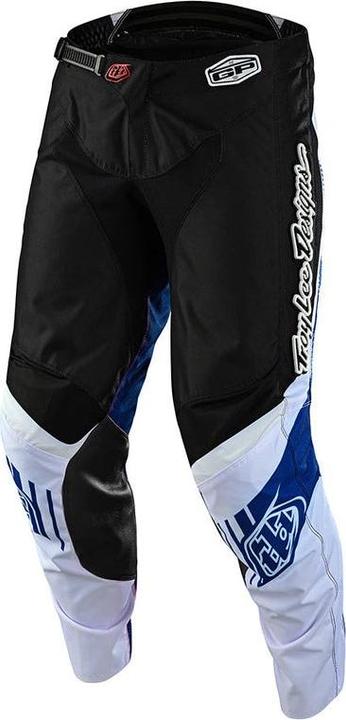 Troy Lee Designs GP Pant, Icon, black/blue, 28 (28)