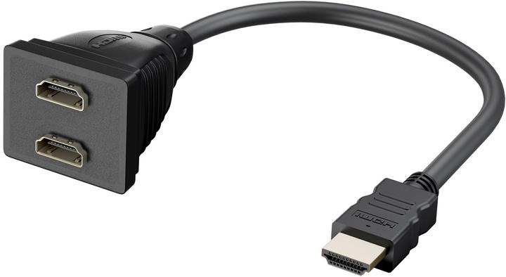 Produktbild Goobay HDMI – HDMI (0.20 m, HDMI)