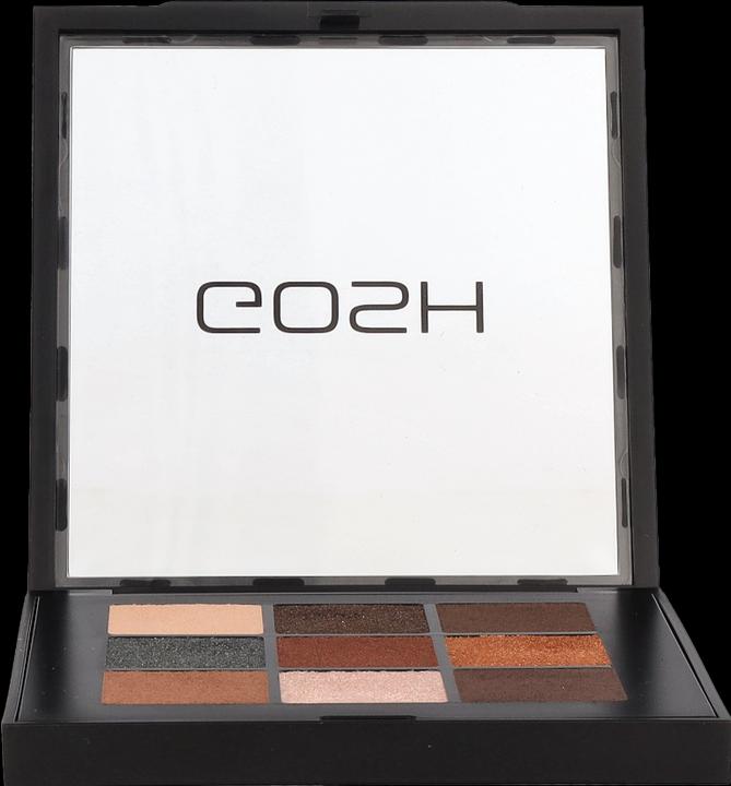 Actual product image Gosh Eyedentity Eyeshadow Palette 003 BE HAPPY with 9 Perfectly Coordinated Matte and Metallic Shades - V (003)