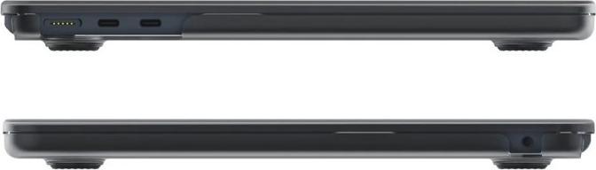 Actual product image JCPAL MacGuard Classic Protective for MacBook Air 13" M2 2022/M3 2024 - Carbon Black (13")