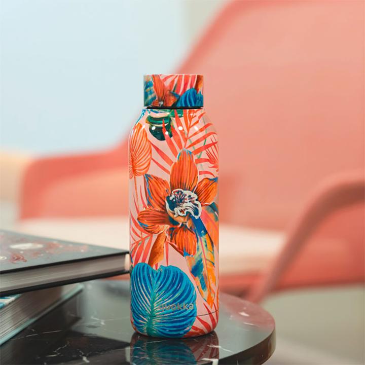 Actual product image Quokka Solid - šiluminis balionas iš nerūdijančio plieno 510 ml (Orchid Rožinė) (0.51 l)