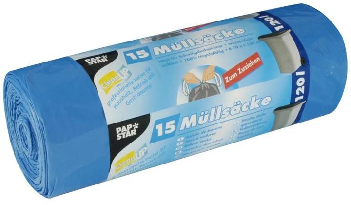 Papstar Kehrichtsack 120 l, 15 Stück (15 x, 120 l)