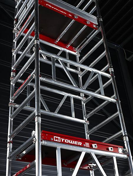 Actual product image Altrex MiTOWER Rapid Erection Mobile Scaffold (Multi-purpose ladder, 120 cm)