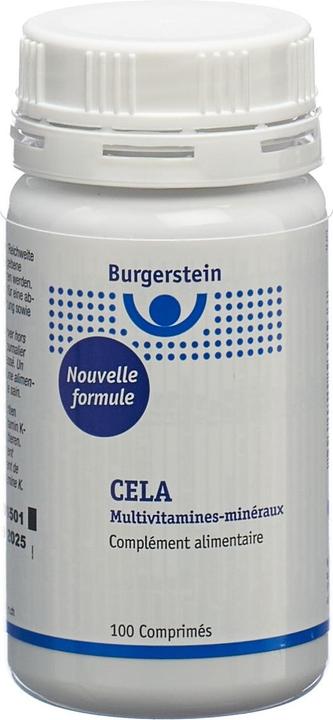 Actual product image Burgerstein Multivitamin Mineral CELA (100 Piece, Pills, 162 g)