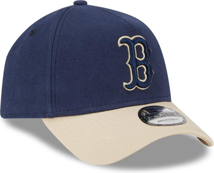 Immagine prodotto New Era Cappellino A-Frame 9Forty MOLESKIN Boston Red Sox navy (Taglia unica)