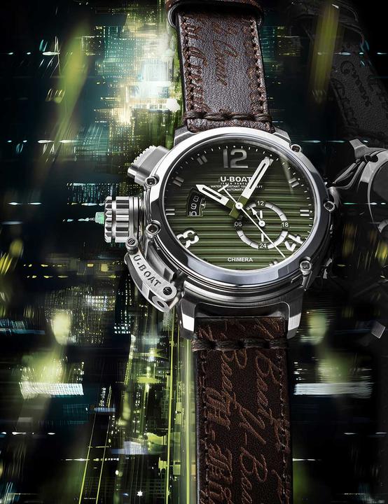 Actual product image U-Boat 9604 Chimera 46mm SS (Swiss made)