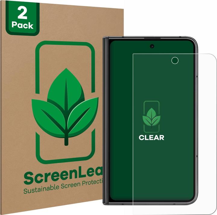 Immagine prodotto ScreenLeaf Pellicola protettiva sostenibile Pellicola protettiva dello schermo chiara trasparente (2 Pezzo/i, Google Pixel Fold)