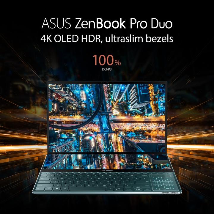 Actual product image ASUS ZenBook Pro Duo UX581GV-H2002R (15.60", Intel Core i7-9750H, 16 GB, 1000 GB)