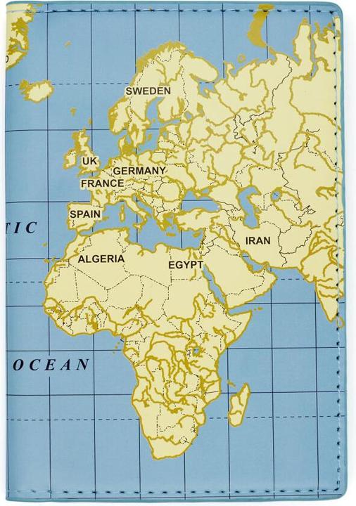 Immagine prodotto Kikkerland Custodia per passaporto World Traveller (Copertina del passaporto)