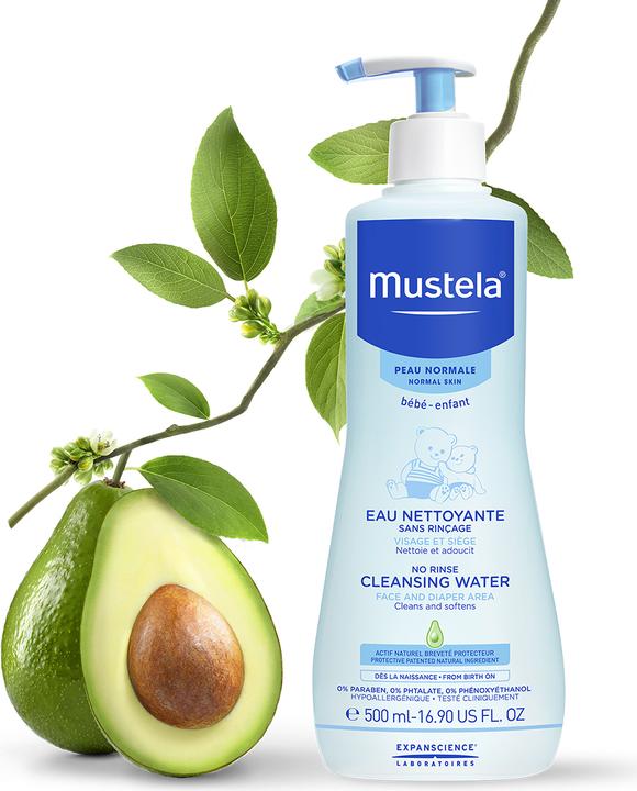 Actual product image Mustela No Rinse Cleansing Water