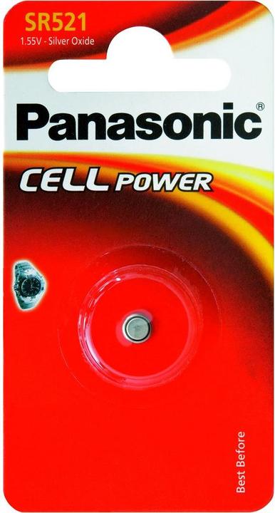 Image du produit Panasonic Oxyde d'argent SR521 (1 pcs, SR63, 17 mAh)