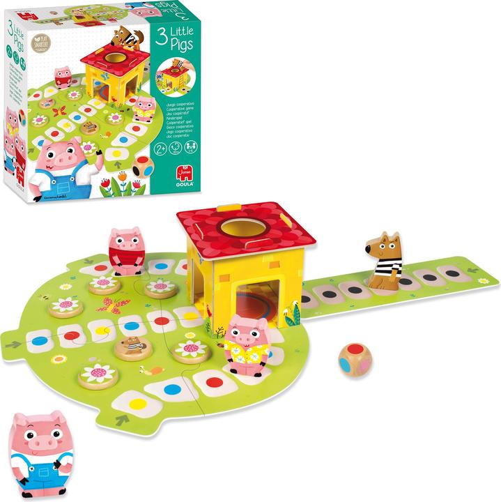 Actual product image Goula Three little pigs (German)