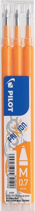 Pilot FriXion Refill Set à 3 (Ersatzmine, Orange, 0.35 mm)