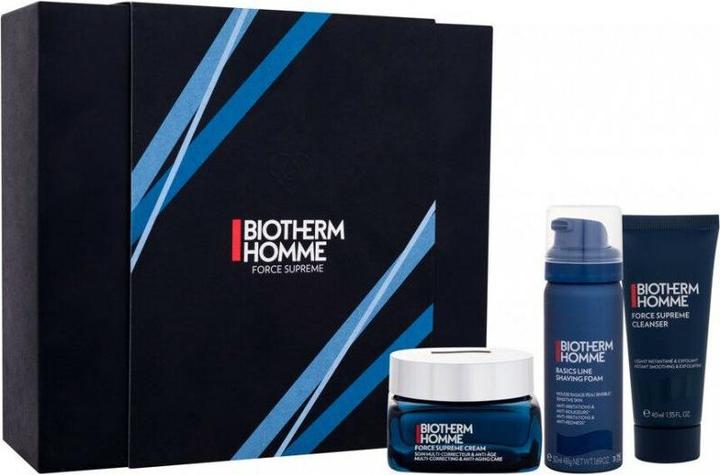 Produktbild Biotherm Set Force Suprême Force Suprême Youth Architect Cream 50ml Force Supreme Cleanser 40ml Mousse Rasage (Gesichtspflege set)