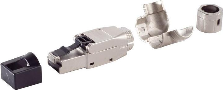 Produktbild Shiverpeaks ®-BASIC-S--Netzwerkstecker, cat. 6A Tool-less RJ45 Stecker, werkzeuglos, Winkel, STP (STP, CAT6)