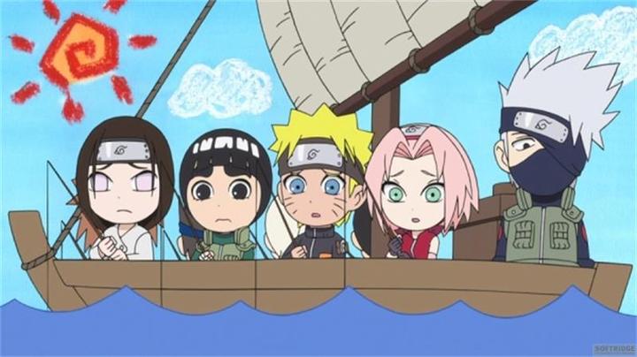 Actual product image Naruto Spin - Off! Rock Lee and His Ninja Buddies - Vol.2: E.14-26 -2 BRs (Blu-ray, 2018, German, English)