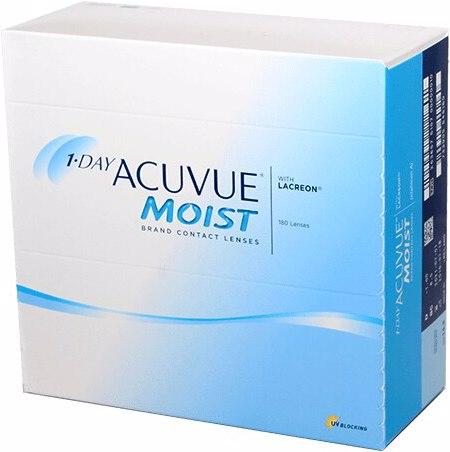 Produktbild Acuvue Moist (180 Stück, Tageslinse, Sphärisch)