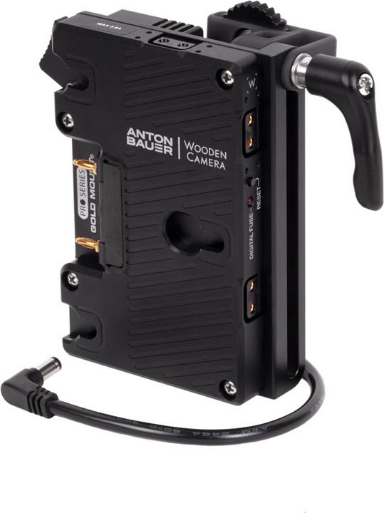 Immagine prodotto Wooden Camera Batteria Slide Pro Gold Mount (Canon C70)