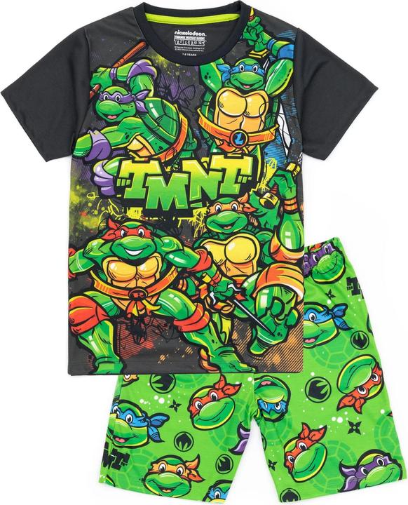 Produktbild Teenage Mutant NT Schlafanzug mit Shorts Jungen (140)