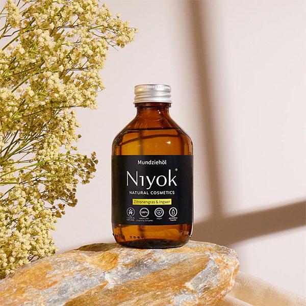 Actual product image Niyok Mouth oil lemongrass and ginger 200 ml (200 ml, Mouthwash)