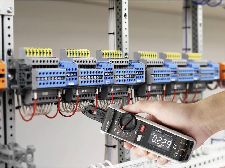 Actual product image Voltcraft VC371 Current clamp digital CAT III 600V Display (Counts): 4000 (CAT III 600V)