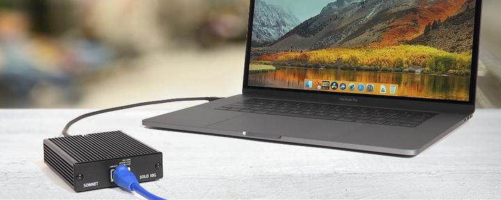 Produktbild Sonnet Solo 10G TB3 to 10GB Base-T (Thunderbolt 3, RJ45 (1x))