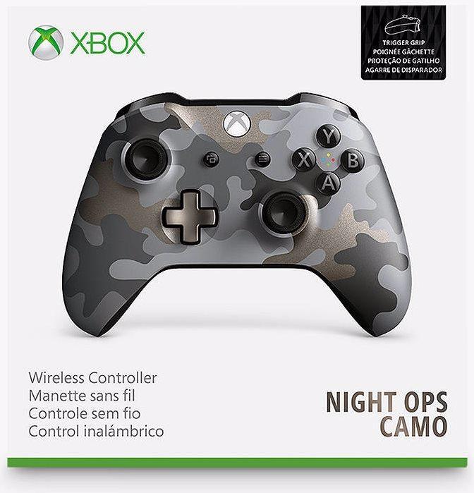 Image du produit Microsoft Manette sans fil Xbox - Night Ops Camo (Xbox Series X, Xbox One S, Xbox Series S, PC, Xbox One X)